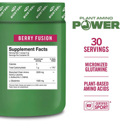 Plant amino Power BCAA+ / Berry fusion - 30 meric