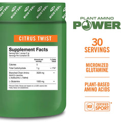 Plant amino Power BCAA+ / Citrus twist